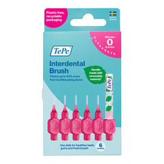 TePe Interdentale ragers Original roze 0,4mm(0)