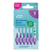 TePe Interdentale ragers Original lila 1,1mm verpakking met 6 ragers ISO maat 6