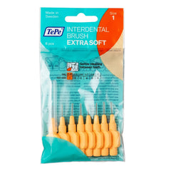 TePe Interdentale ragers x-soft oranje 0,45mm(1)