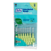 TePe Interdentale ragers x-soft groen 0,8mm verpakking met 8 stuks maat 5