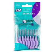 TePe Interdentale ragers x-soft lila 1,1mm verpakking met 8 stuks maat 6