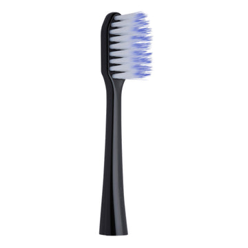 Gum Sonic Daily opzetborstel zwart met witte en blauwe borstelharen