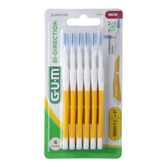 GUM Bi-Direction ragers 1,4 mm / geel