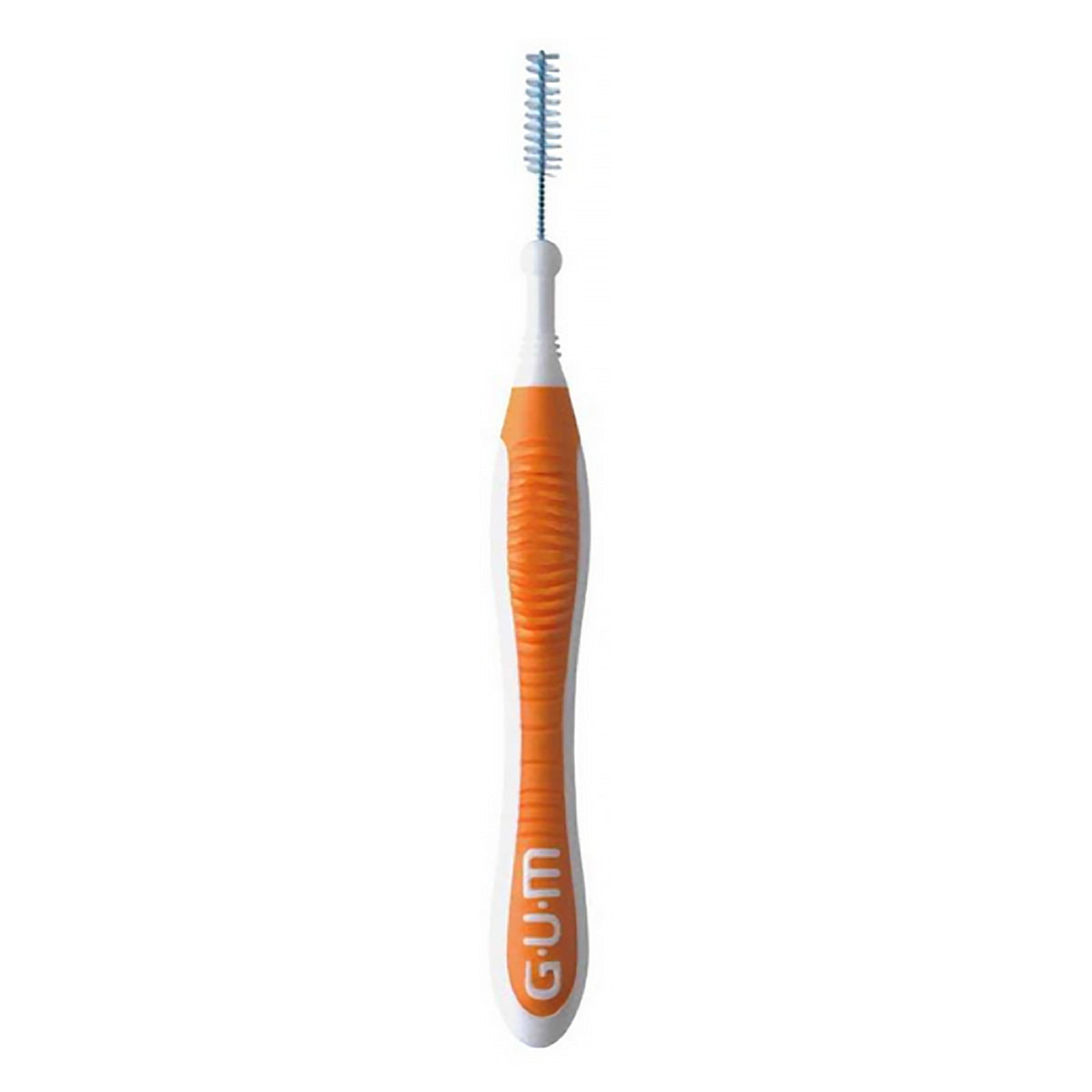 GUM Trav-Ler 0,9mm oranje ragerhandvat met dun blauw ragerkopje