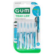 GUM Trav-Ler interdentale ragers 1,6mm blauw, verpakking met zes stuks ISO 5