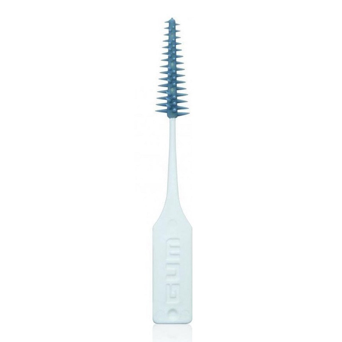 GUM Soft-Picks Original X-Large blauw rager met flexibele siliconen borstelkop uitgelicht