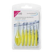 Oral Prevent Smart Grip ragers blister geel 0,5mm/ISO 2 met zes ragers