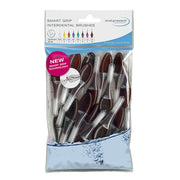 Oral Prevent Smart Grip ragers navulzak bruin 1,5mm/ISO 8, verpakking met 24 stuks