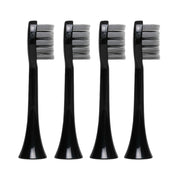 Boombrush Sonische opzetborstels zwart (soft) set van vier