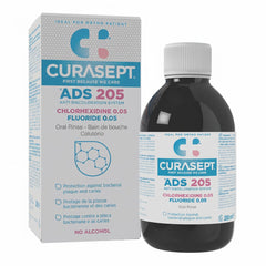 Curasept ADS 205 mondspoelmiddel 0,05% chx+0.05%fl