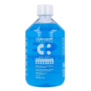 Curasept Daycare mondspoeling Booster Frozen Mint blauwe fles met witte dop