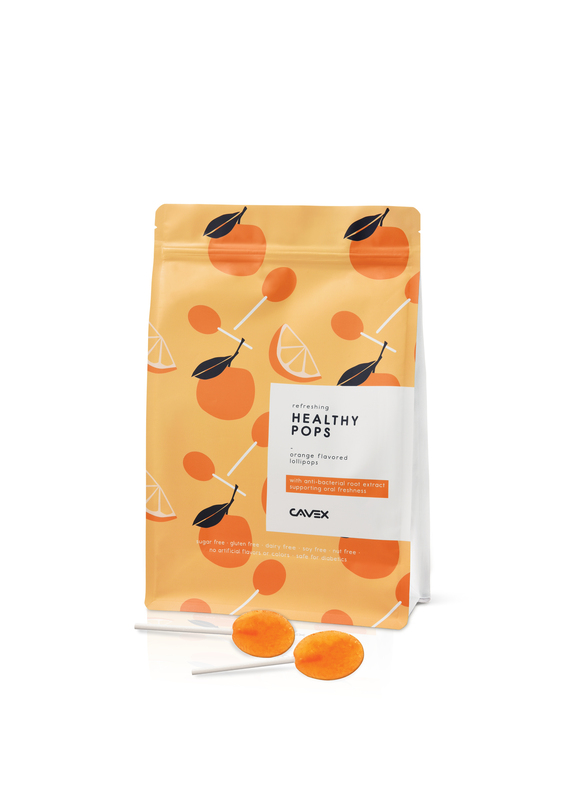healthypops orange (bij halitose)