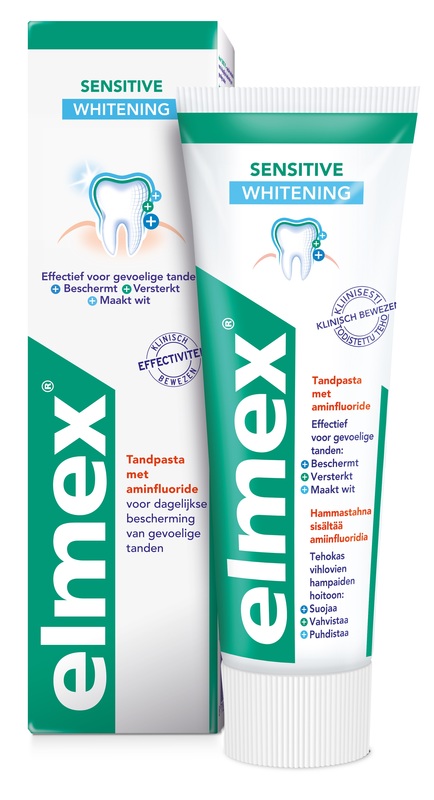 elmex sensitive gentle white tandpasta