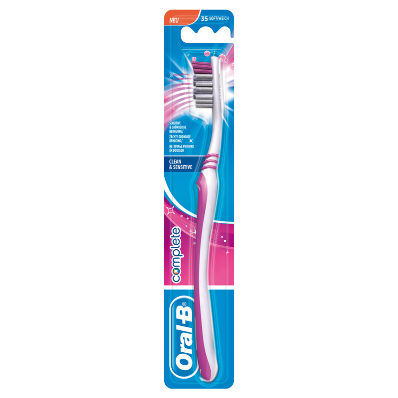 oral-b tandenborstel complete clean&sensitive soft 1