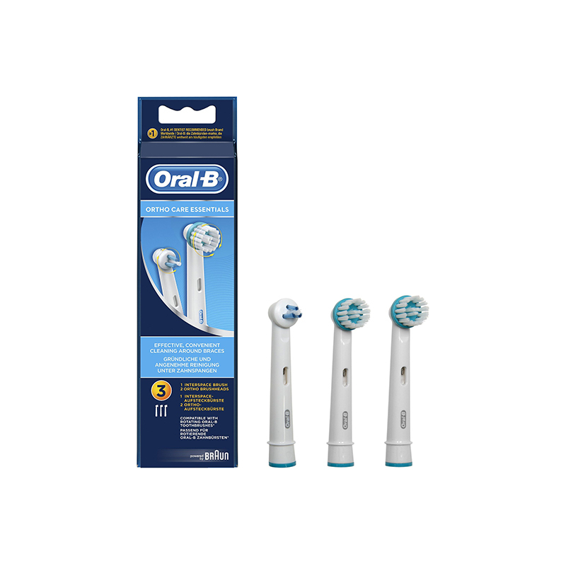 oral-b ortho care essentials opzetborstels 1