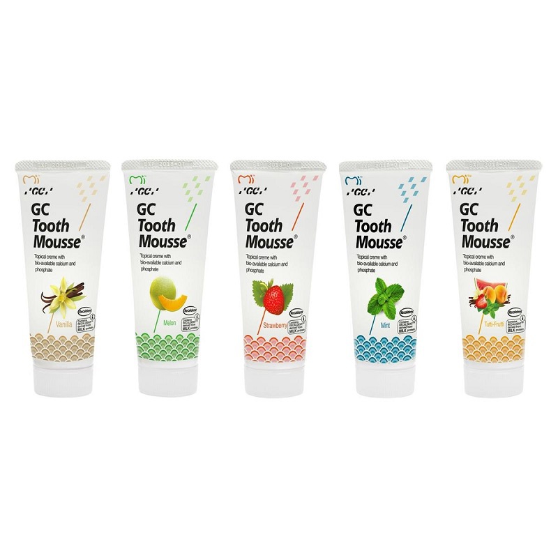 tooth mousse vanille tube