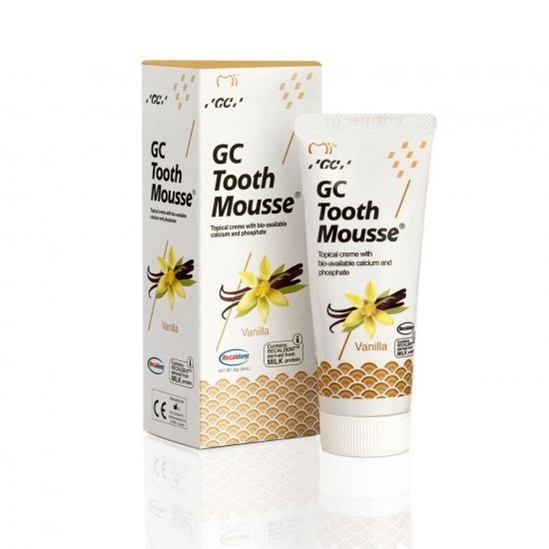 tooth mousse vanille tube