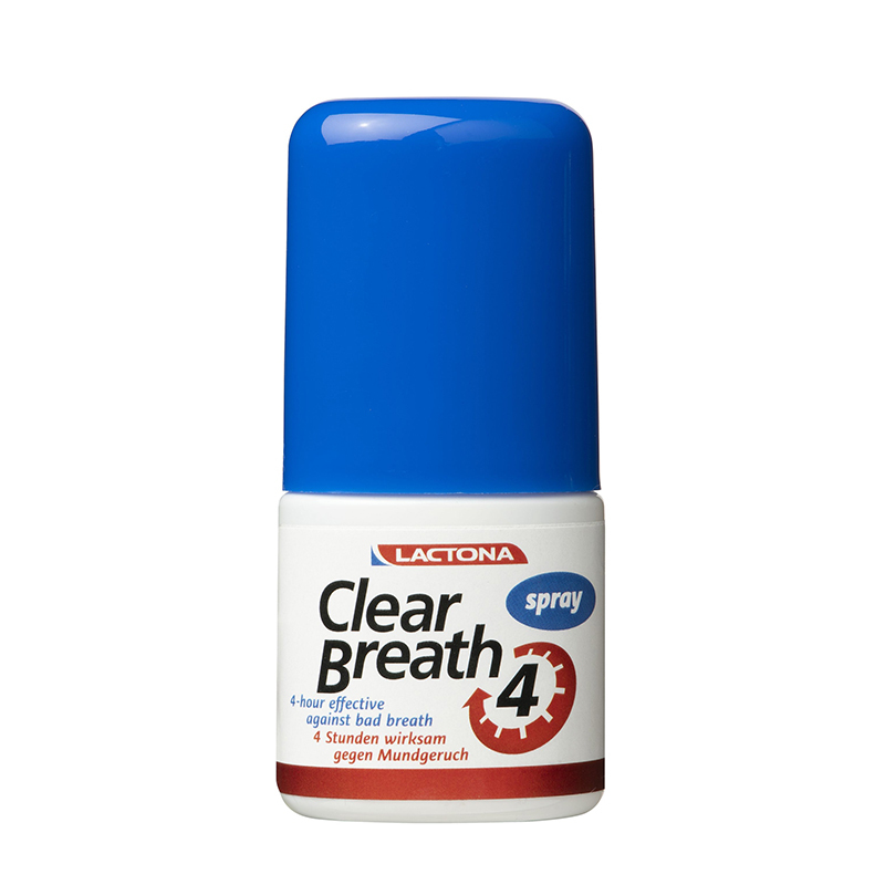 clear breath spray voor een frisse adem