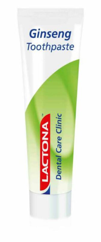 lactona tandpasta ginseng tube