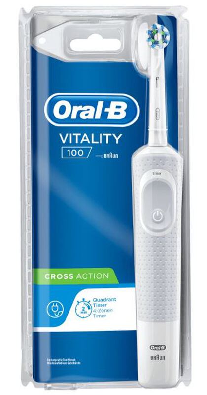 ORAL-B Vitality 100 Cross Action Blanco – EveryMarket