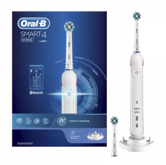 oral-b smart 4 - 4100s wit elektr.tandenborstel 1