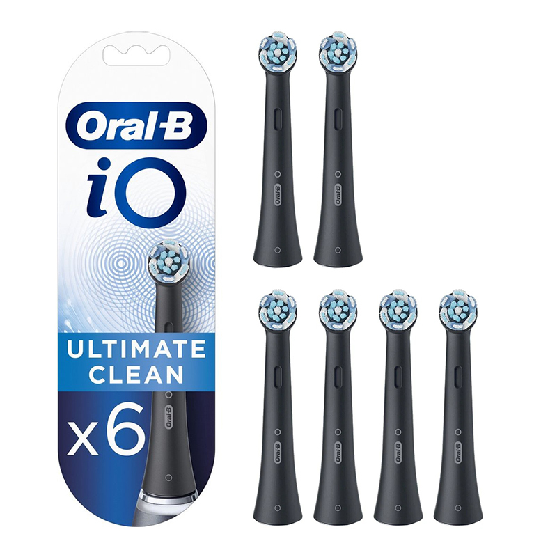 oral-b io ultimate clean zwart opzetborstels 1