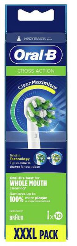oral-b cross action eb50rb-10 wit cleanmaximiser