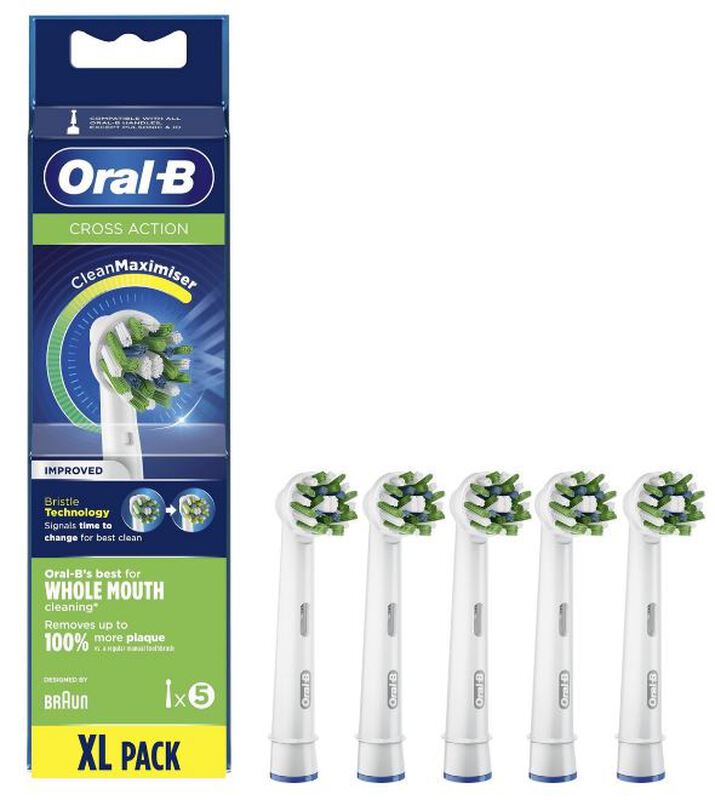 oral-b cross action clean maximiser opzetborstels