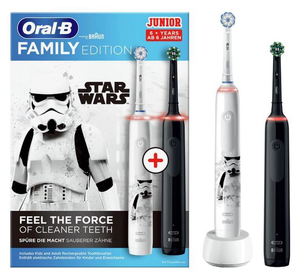 oral-b kids pro 3 star wars family edition 2st 6+ 1