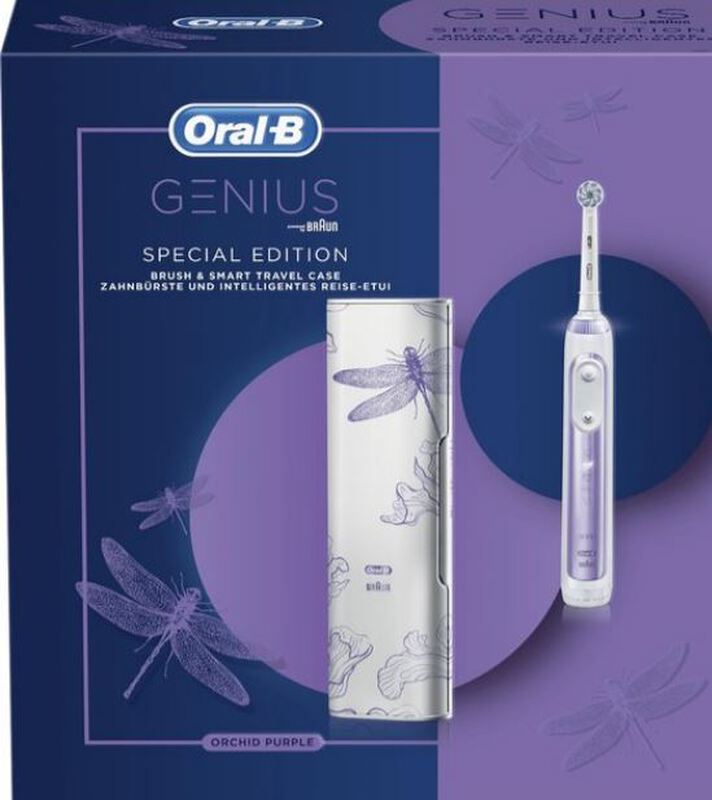 oral-b genius dragon fly purple tandenborstel