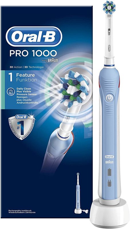 oral-b pro 1000 precision clean 3d action