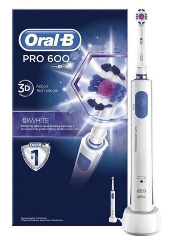 oral-b pro 600 3d white protimer tandenborstel 1