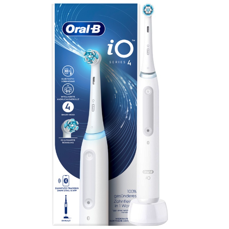 Ministerie Retoucheren gebaar oral-b io 4 elektrische tandenborstel wit