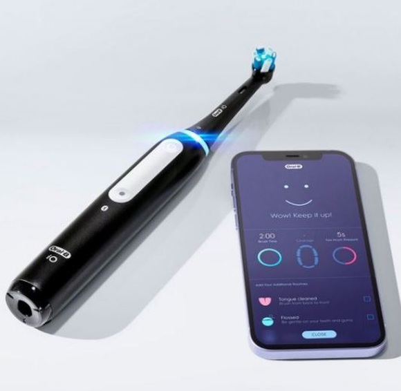 oral-b io 4 elektrische tandenborstel zwart 3