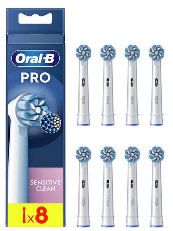 oral-b pro sensitive clean eb60x-8 opzetborstels 1