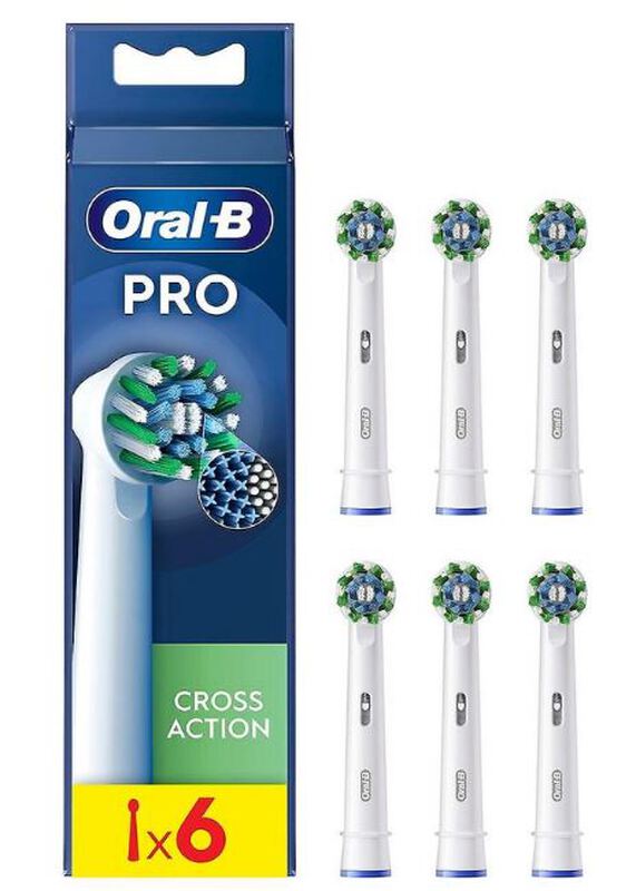 oral-b pro cross action wit eb50rx-6 opzetborstels 1