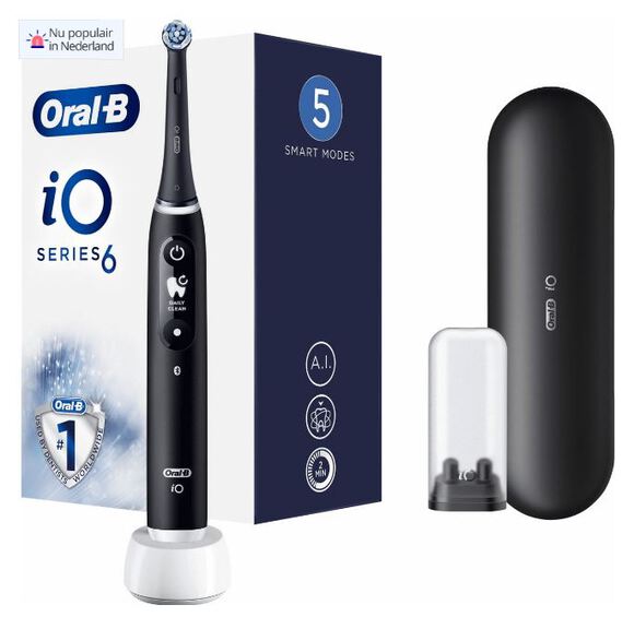 oral-b io6 black lava elektrische tandenborstel 1