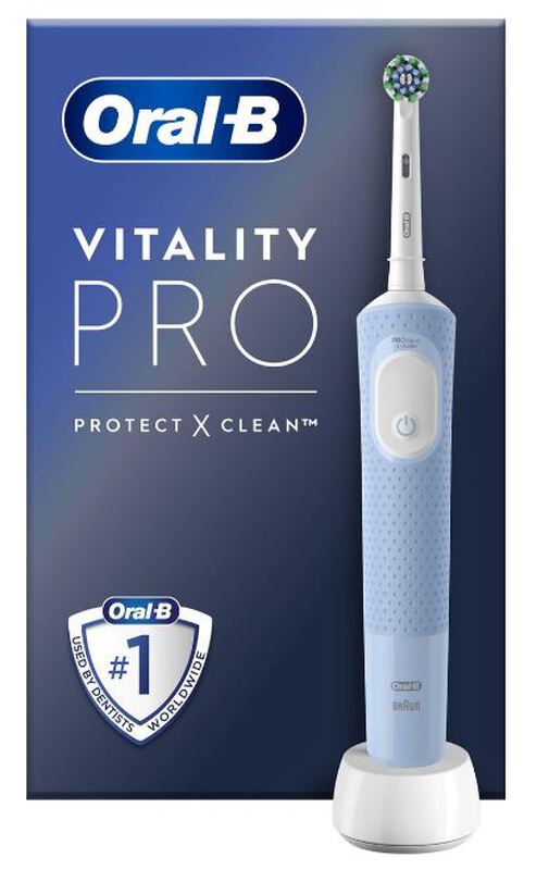oral-b vitality pro protect x clean blauw 1