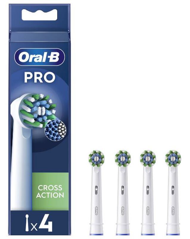oral-b pro cross action cleanm. wit opzetborstels 1
