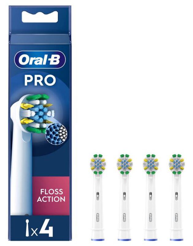 oral-b pro floss action wit opzetborstels 1