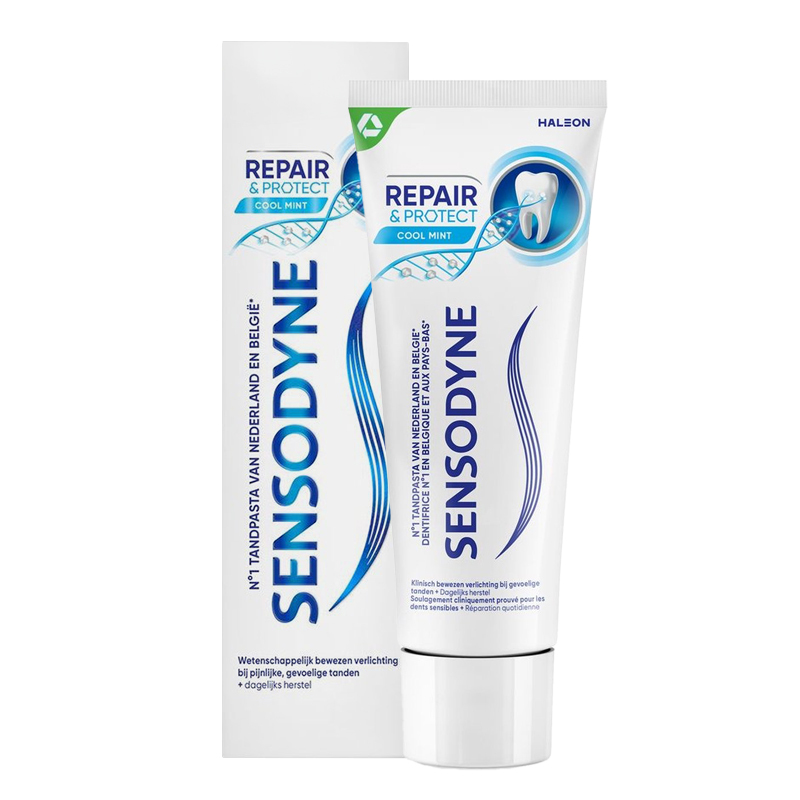 sensodyne repair&protect cool mint tandpasta 1