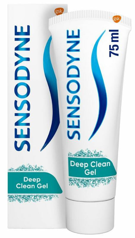 sensodyne deep clean gel tandpasta 1