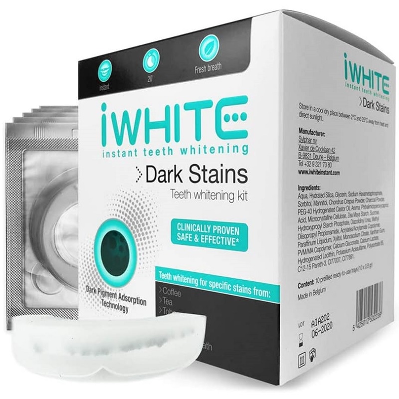 iwhite dark stains whitening kit