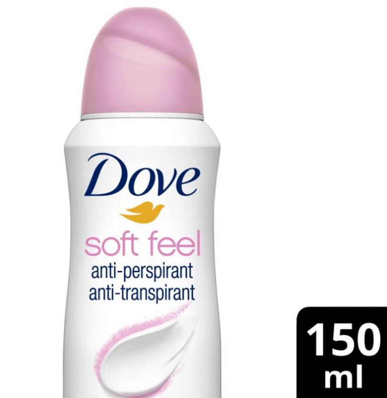 dove women deodorant spray anti-transp. soft feel 2