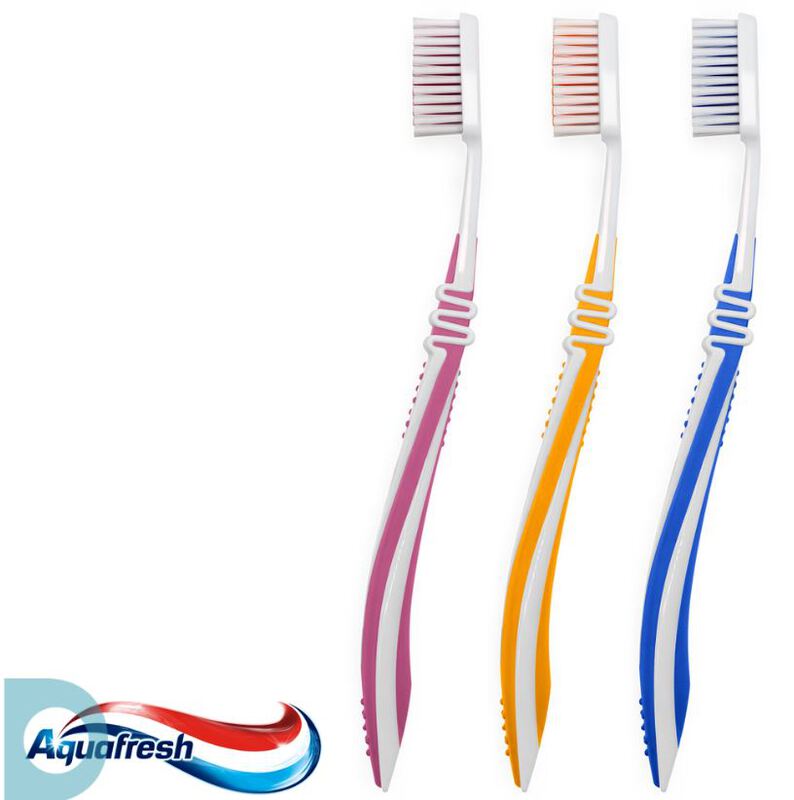 aquafresh tandenborstel clean & flex medium 2