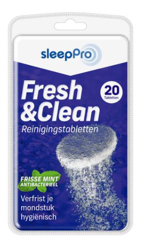 sleeppro fresh & clean reinigingstabletten 1