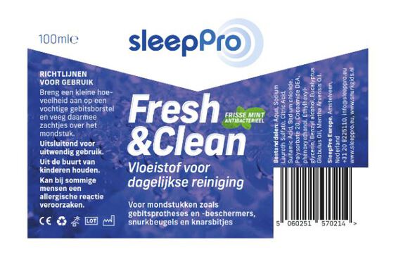 sleeppro fresh & clean dagelijkse reinigingsgel 3