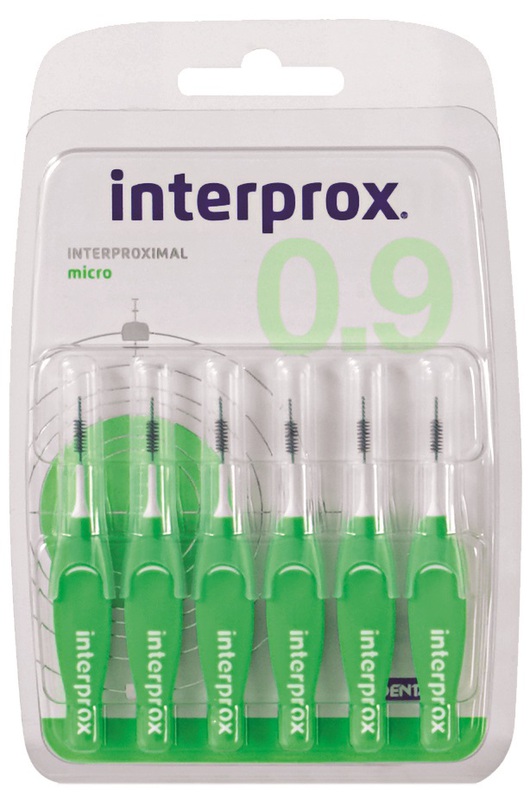 interprox 0.9 groen micro 2.4mm blister 1