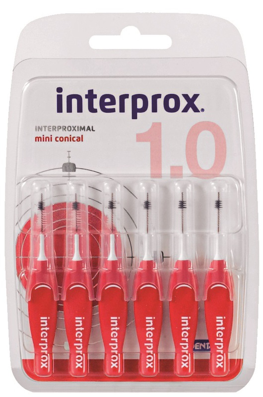 interprox 1.0 rood mini conical 2-4mm blister