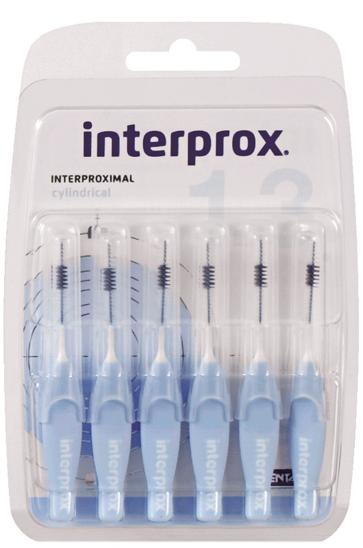 interprox 1.3 lichtblauw cylindrical 3.5mm blister